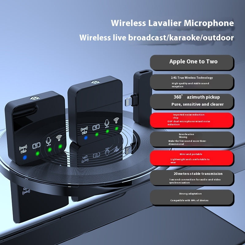 Wireless Noise Reduction Microphone With Bluetooth