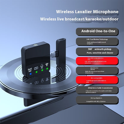 Wireless Noise Reduction Microphone With Bluetooth