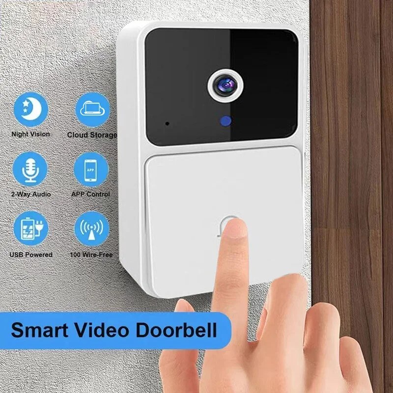 Wireless Night Vision Video Door Bell Camera