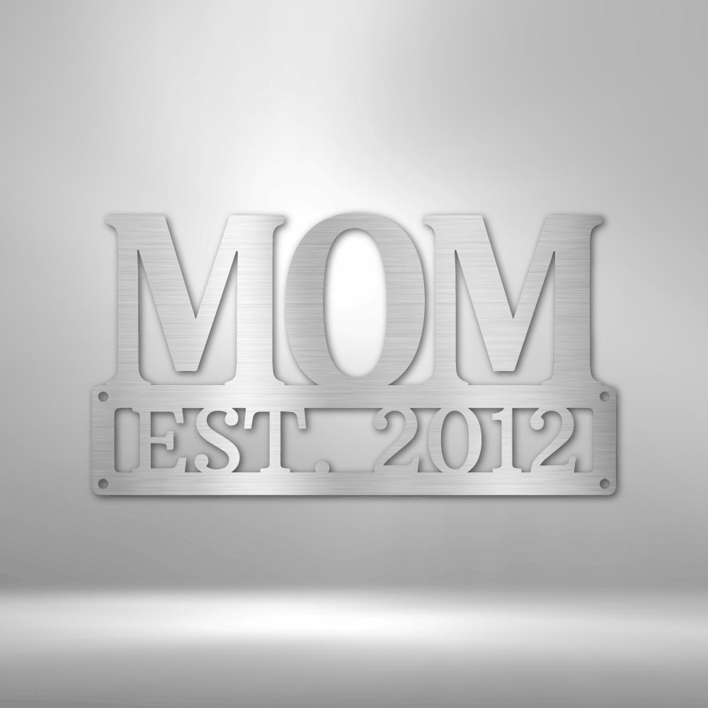 Personalized Steel Plaque Mother's Day Gift