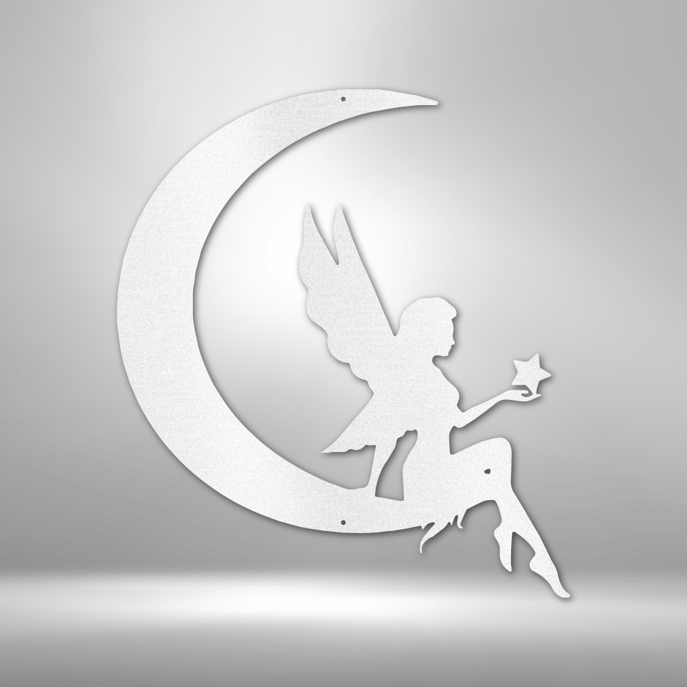 Fairy Dream Moon - Metal Wall Art