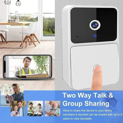 Wireless Night Vision Video Door Bell Camera